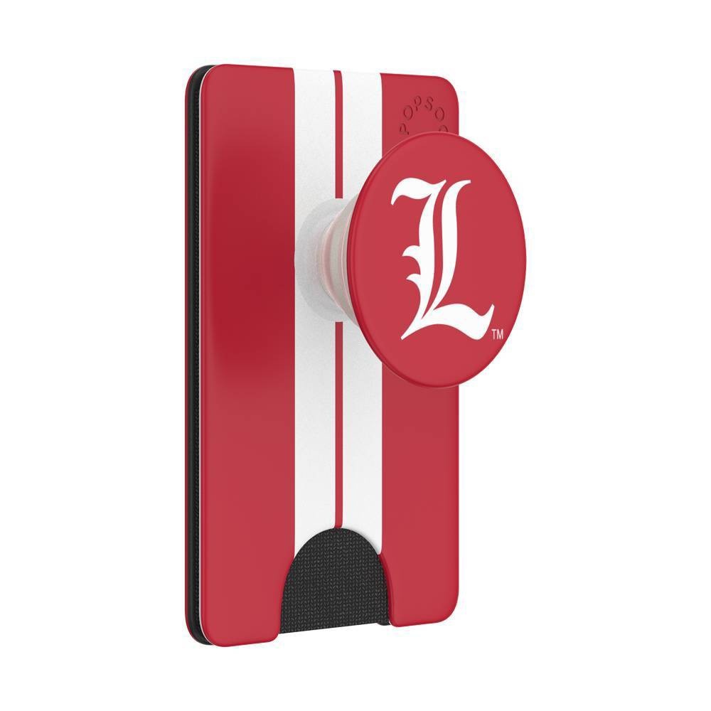 slide 2 of 5, NCAA Louisville Cardinals PopSockets PopWallet+ (with PopTop), 1 ct