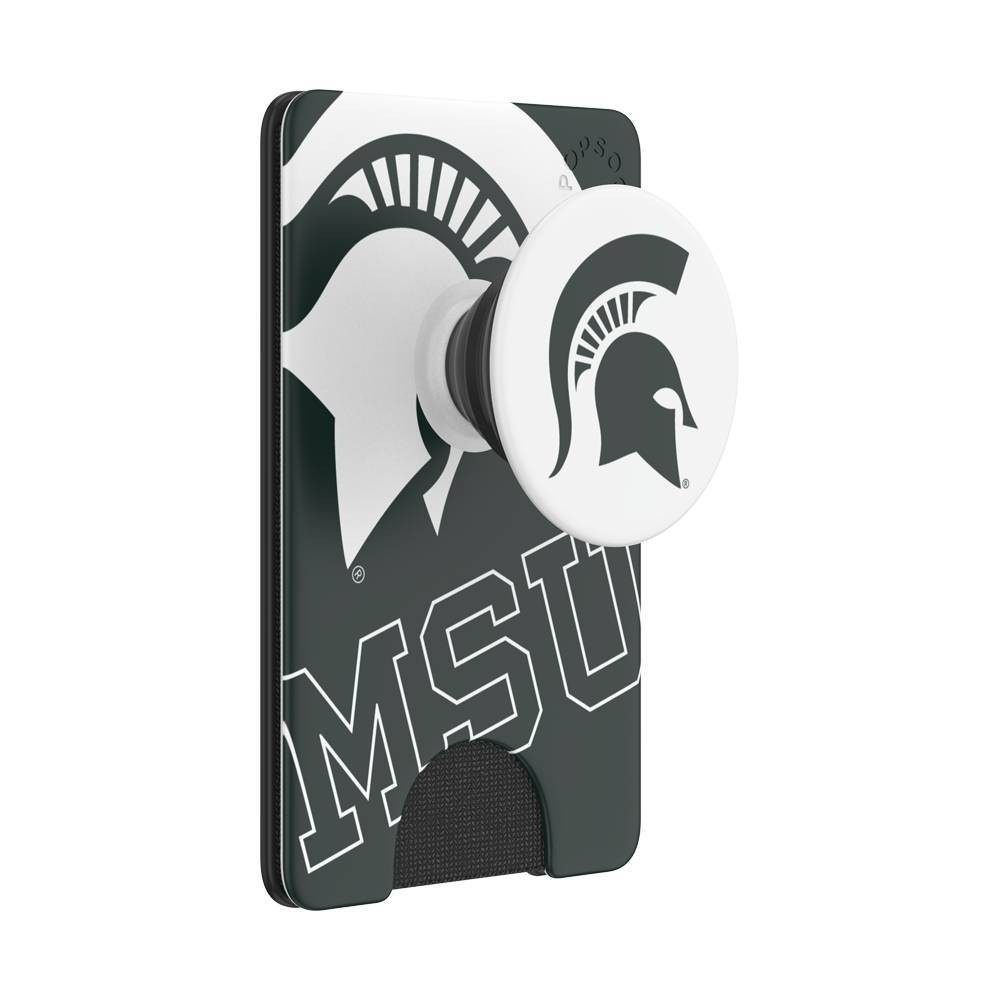 slide 2 of 5, NCAA Michigan State Spartans PopSockets PopWallet+ (with PopTop), 1 ct