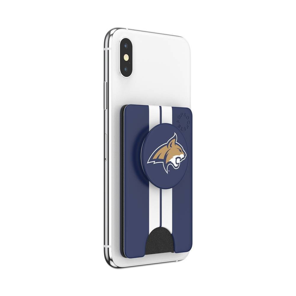 slide 4 of 5, NCAA Montana State Bobcats PopSockets PopWallet+ (with PopTop), 1 ct