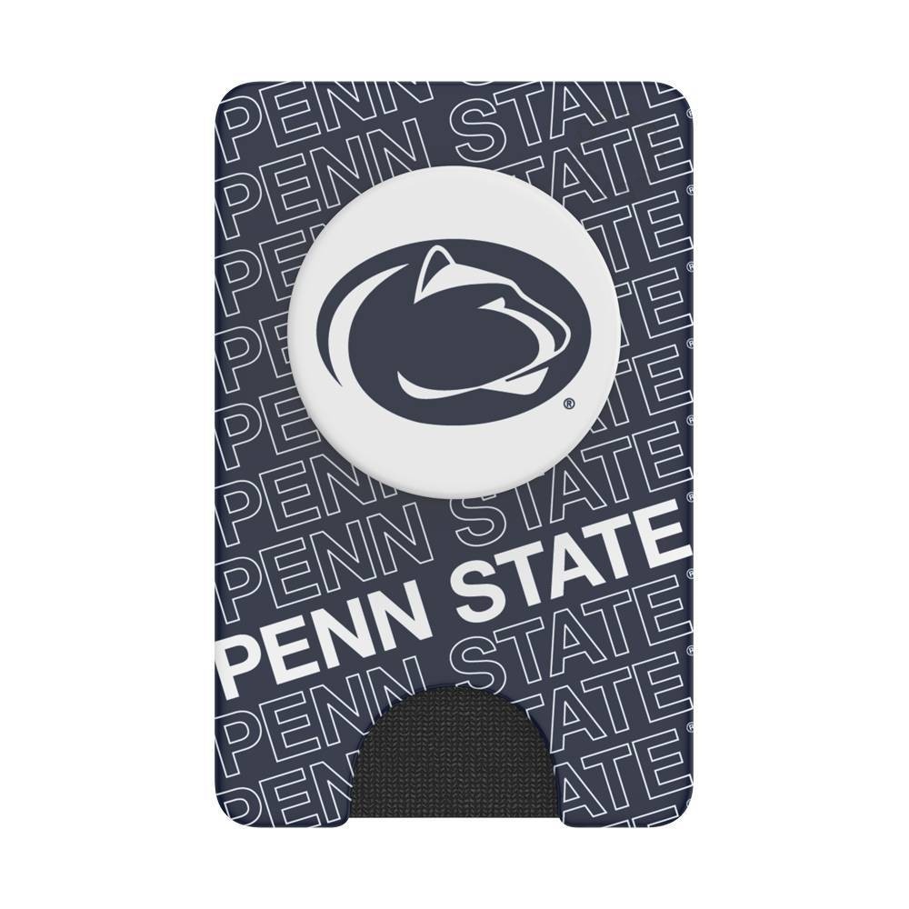 slide 1 of 5, NCAA Penn State Nittany Lions PopSockets PopWallet+ (with PopTop), 1 ct