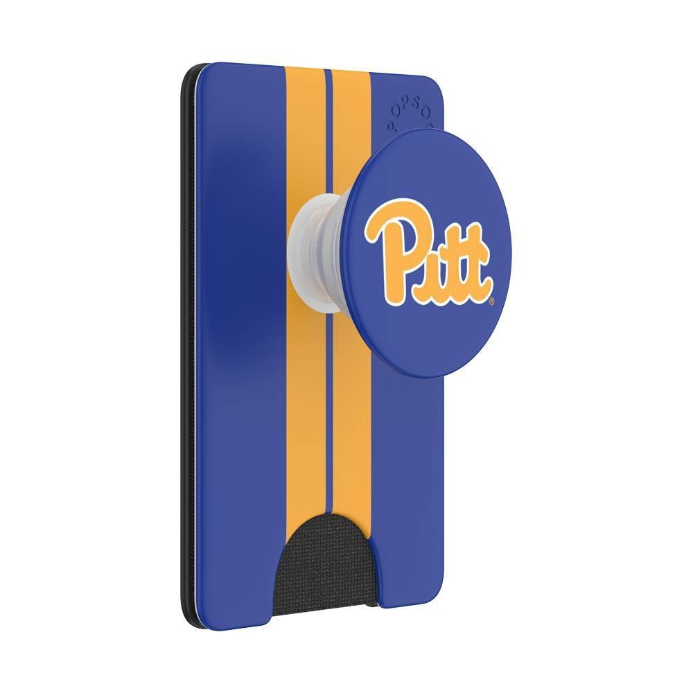 slide 2 of 5, NCAA Pitt Panthers PopSockets PopWallet+ (with PopTop), 1 ct