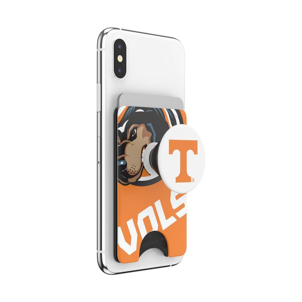 slide 5 of 5, NCAA Tennessee Volunteers PopSockets PopWallet+ (with PopTop), 1 ct