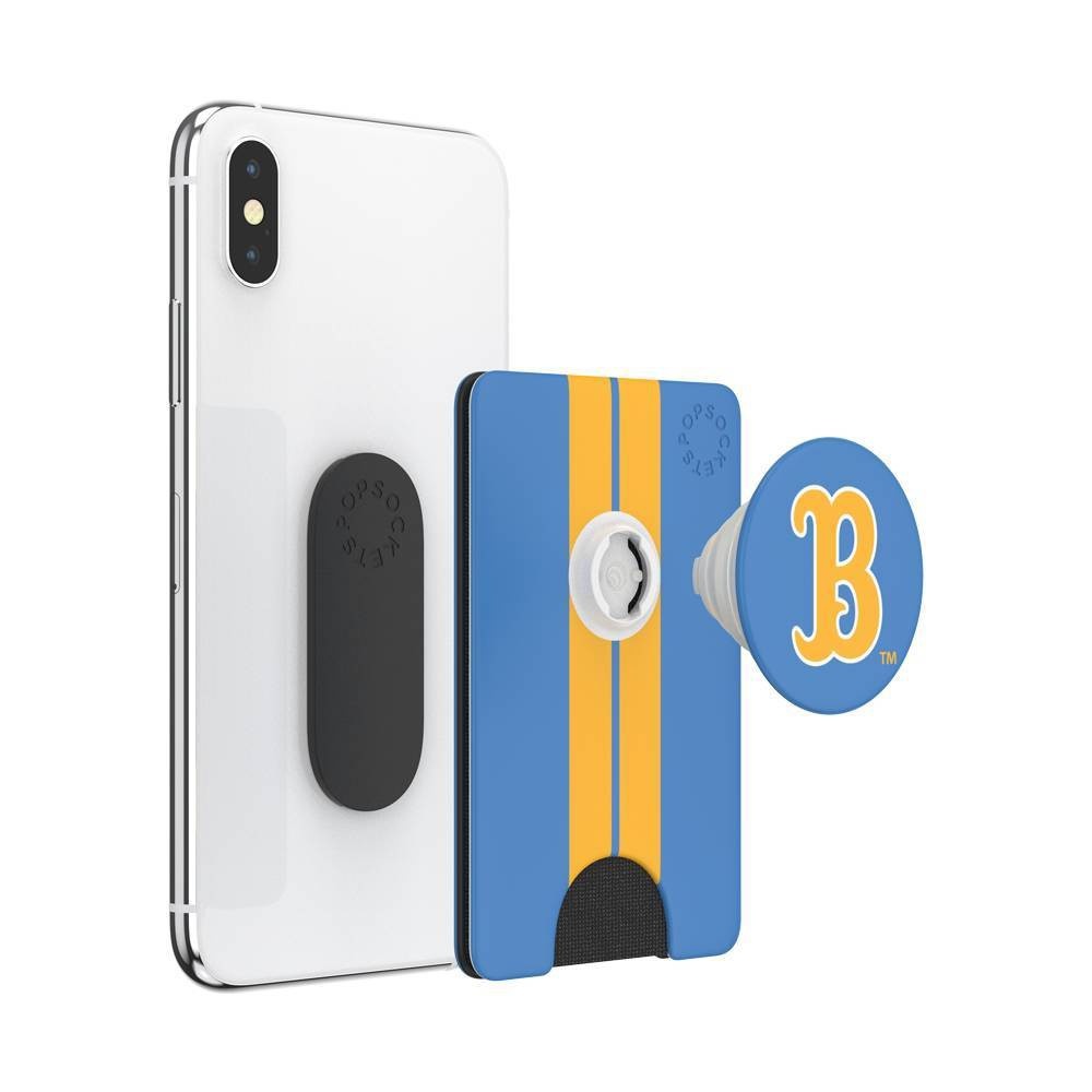 slide 3 of 5, NCAA UCLA Bruins PopSockets PopWallet+ (with PopTop), 1 ct