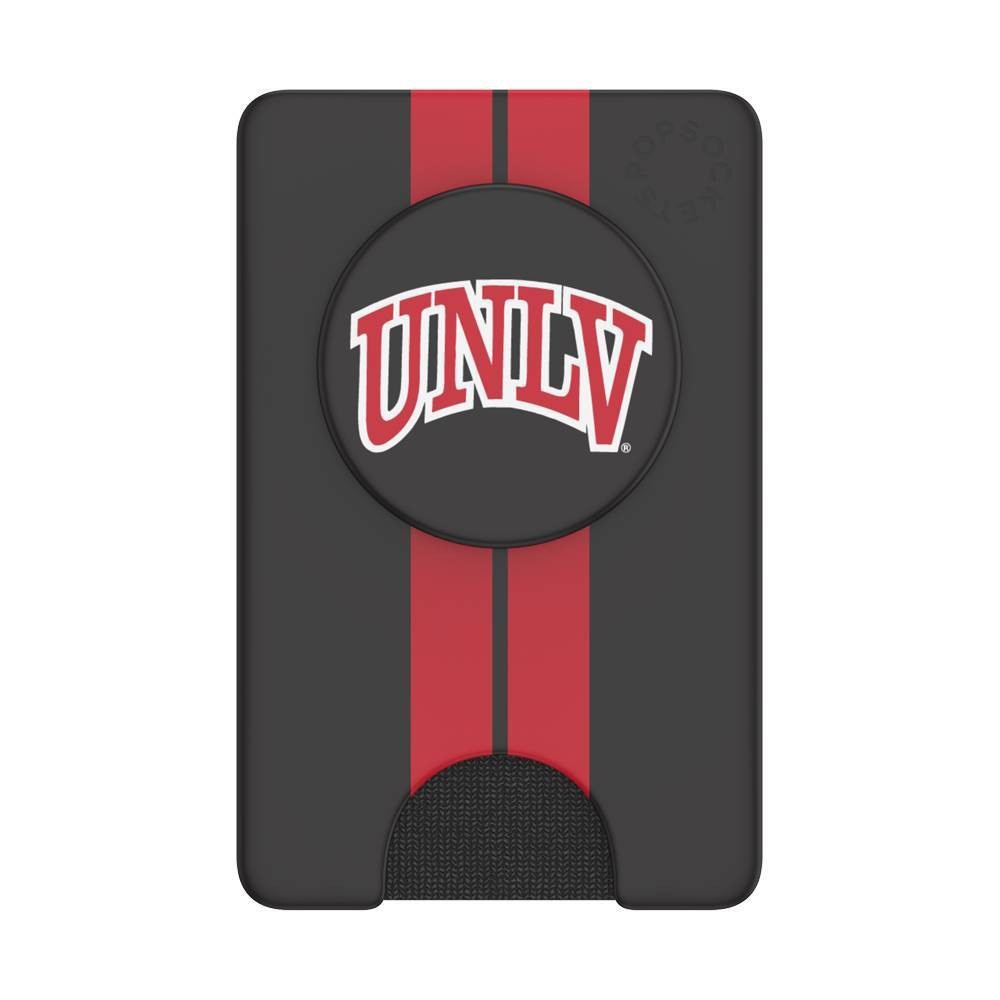 slide 1 of 5, NCAA UNLV Rebels PopSockets PopWallet+ (with PopTop), 1 ct