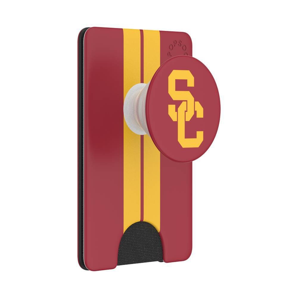 slide 2 of 5, NCAA USC Trojans PopSockets PopWallet+ (with PopTop), 1 ct