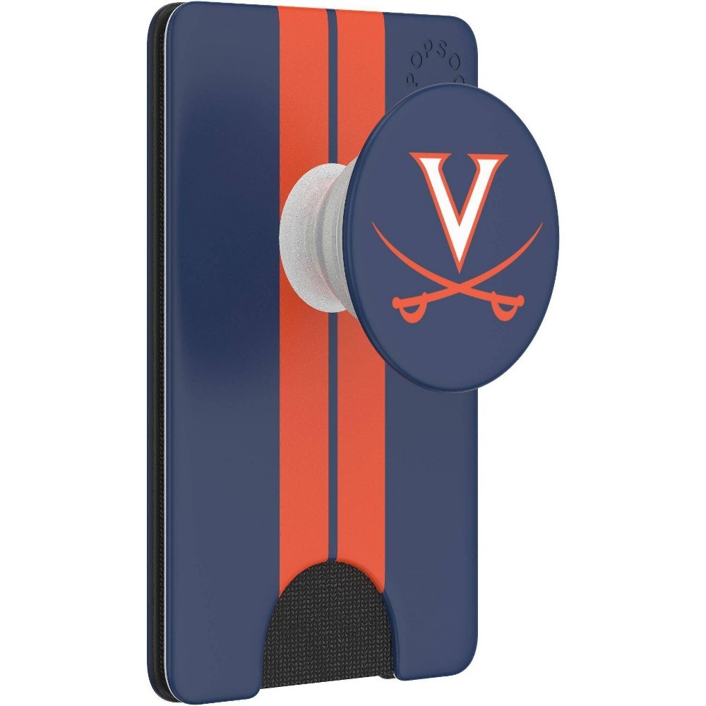 slide 2 of 5, NCAA Virginia Cavaliers PopSockets PopWallet+ (with PopTop), 1 ct