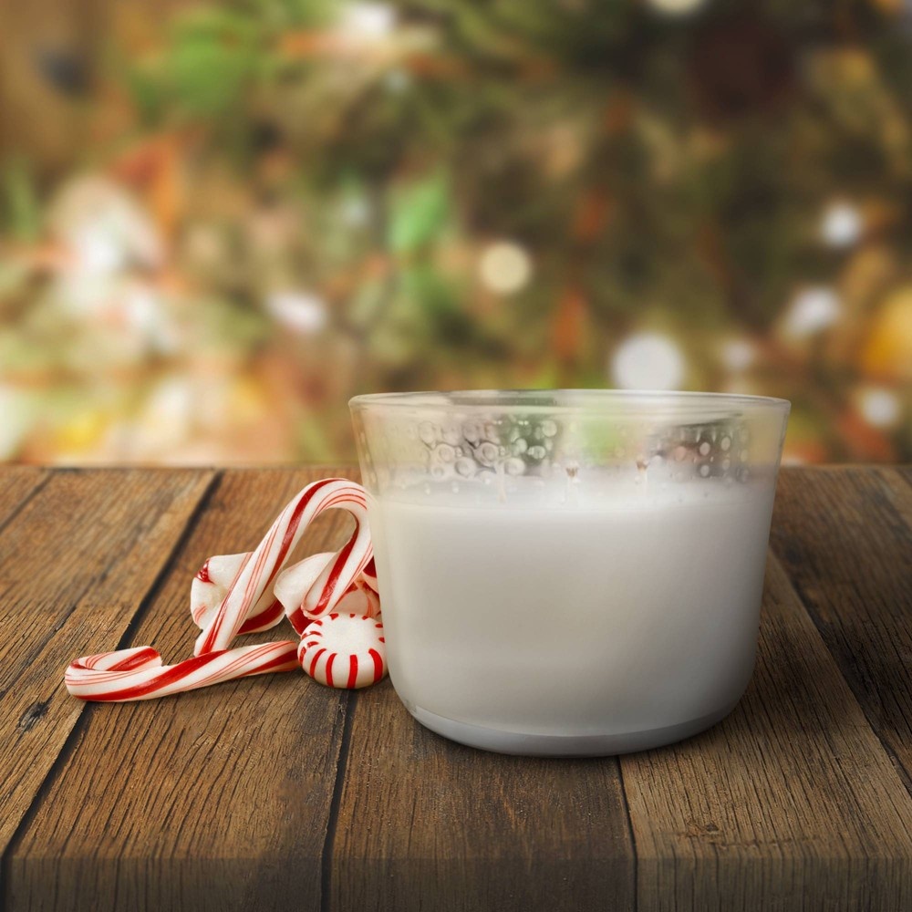 slide 4 of 5, Glade 3-Wick Candle Candy Cane Cheer, 6.8 oz