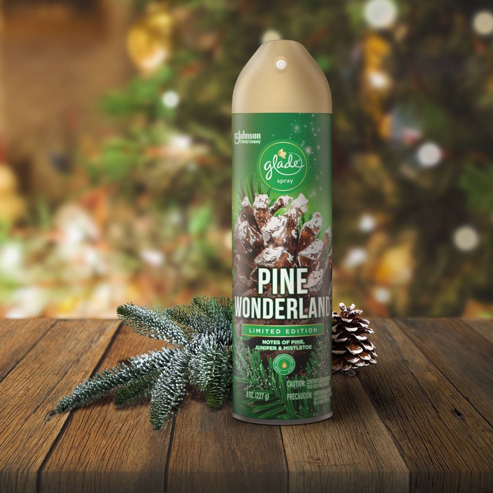 slide 5 of 5, Glade Room Spray Pine Wonderland, 8 oz