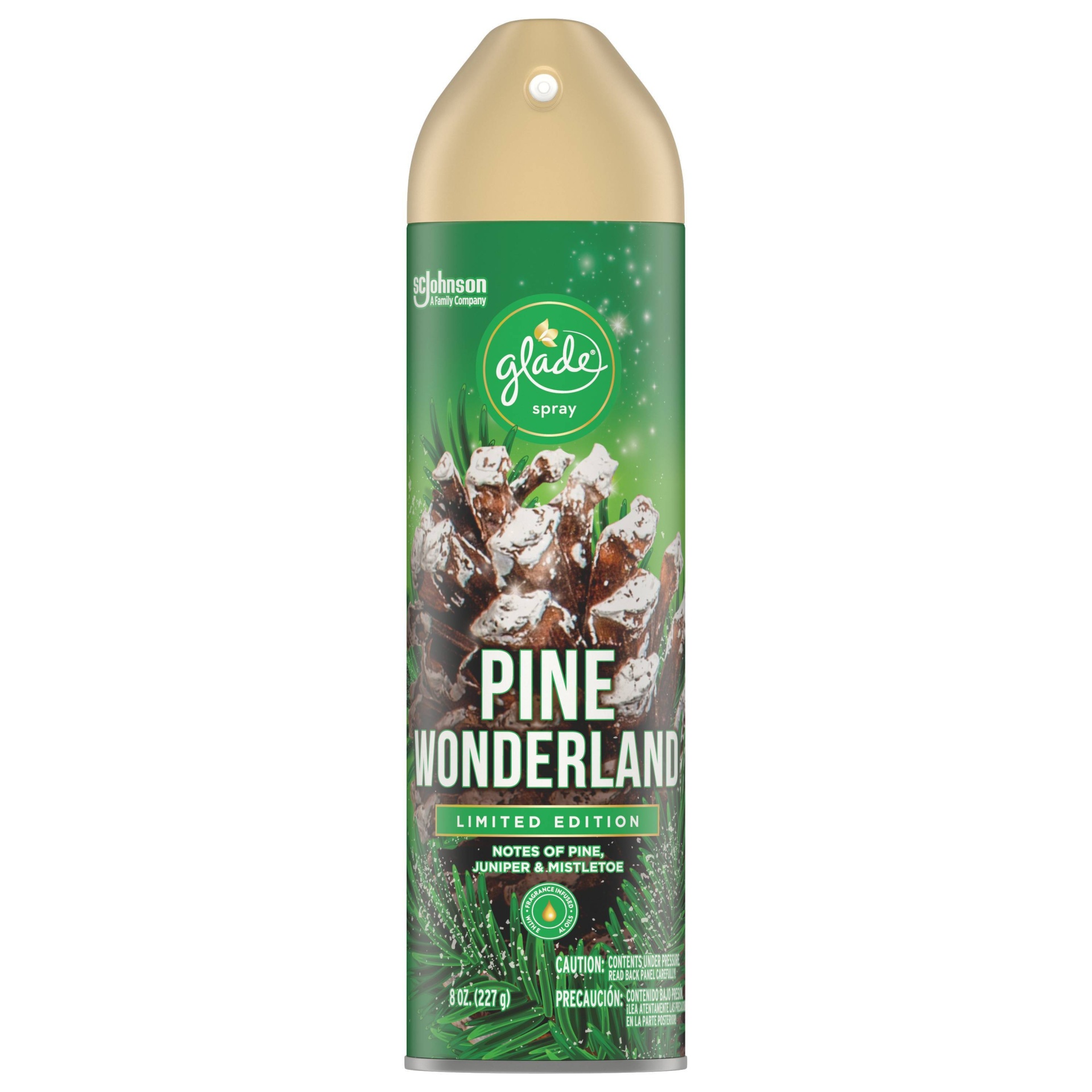 slide 1 of 5, Glade Room Spray Pine Wonderland, 8 oz