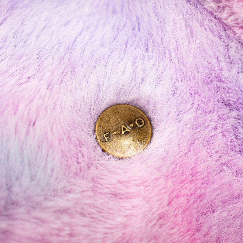 slide 7 of 7, FAO Schwarz Glow Brights Toy Plush LED with Sound Narwhal 17" Stuffed Animal, 1 ct