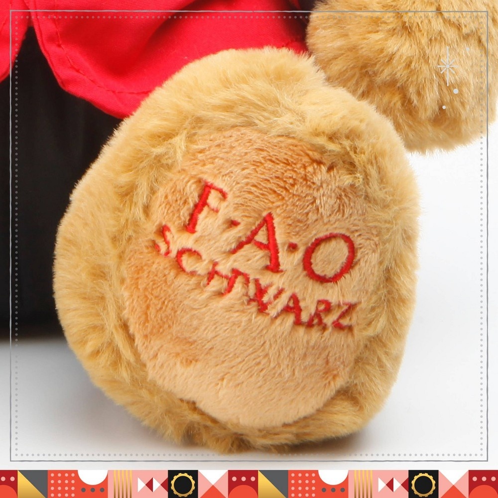slide 3 of 4, FAO Schwarz 7"; Bear Soldier in a Bag, 1 ct