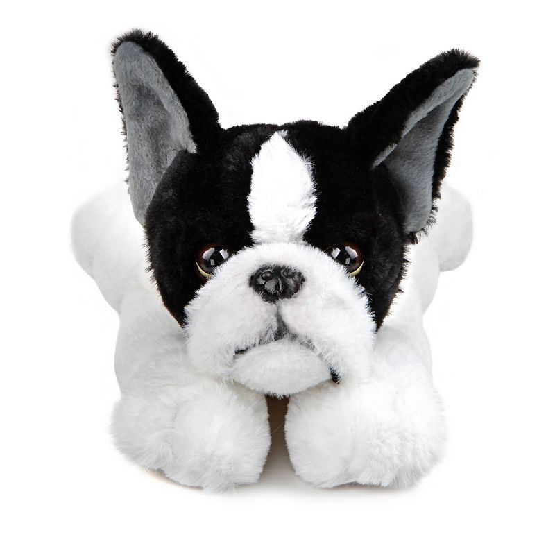 slide 3 of 7, FAO Schwarz French Bulldog Cuddly Ultra-Soft Fur 15" Stuffed Animal, 1 ct