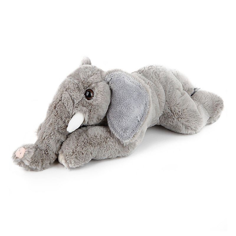 slide 3 of 8, FAO Schwarz Adopt A Wild Pal Endangered Elephant 15" Stuffed Animal, 1 ct