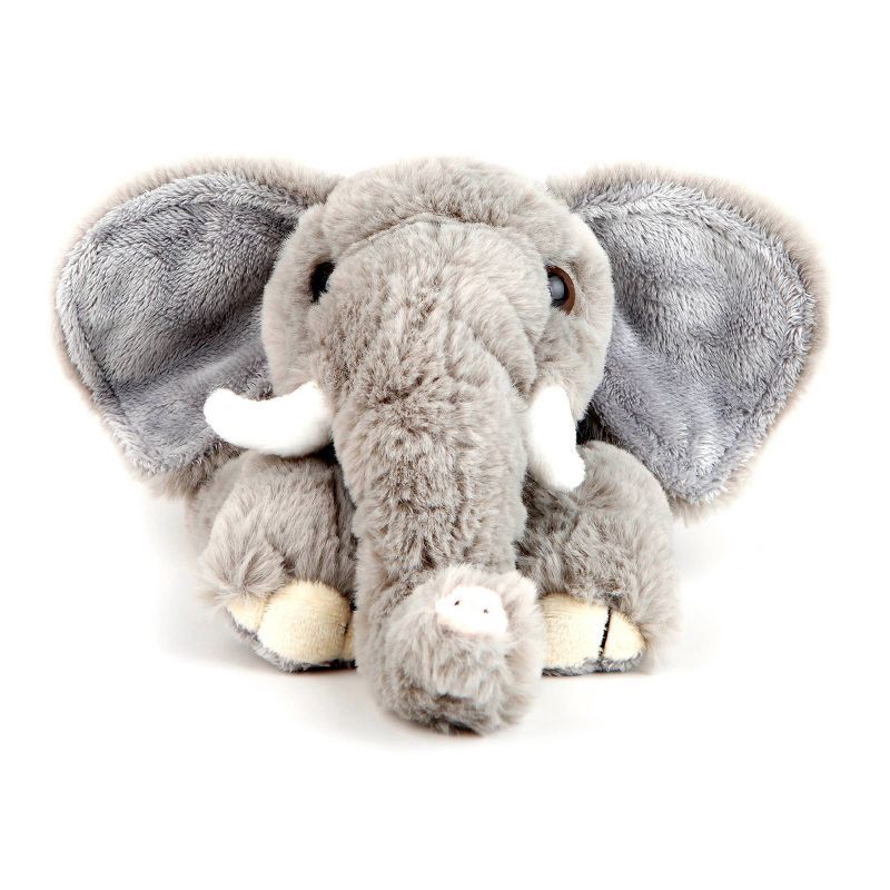 slide 4 of 8, FAO Schwarz Adopt A Wild Pal Endangered Elephant 15" Stuffed Animal, 1 ct