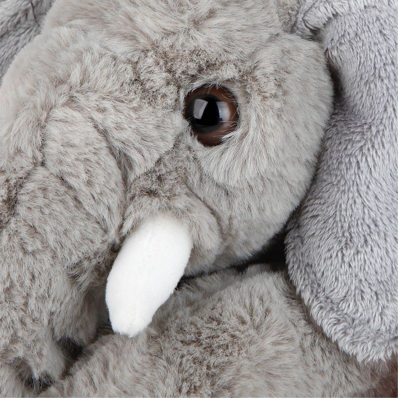 slide 5 of 8, FAO Schwarz Adopt A Wild Pal Endangered Elephant 15" Stuffed Animal, 1 ct