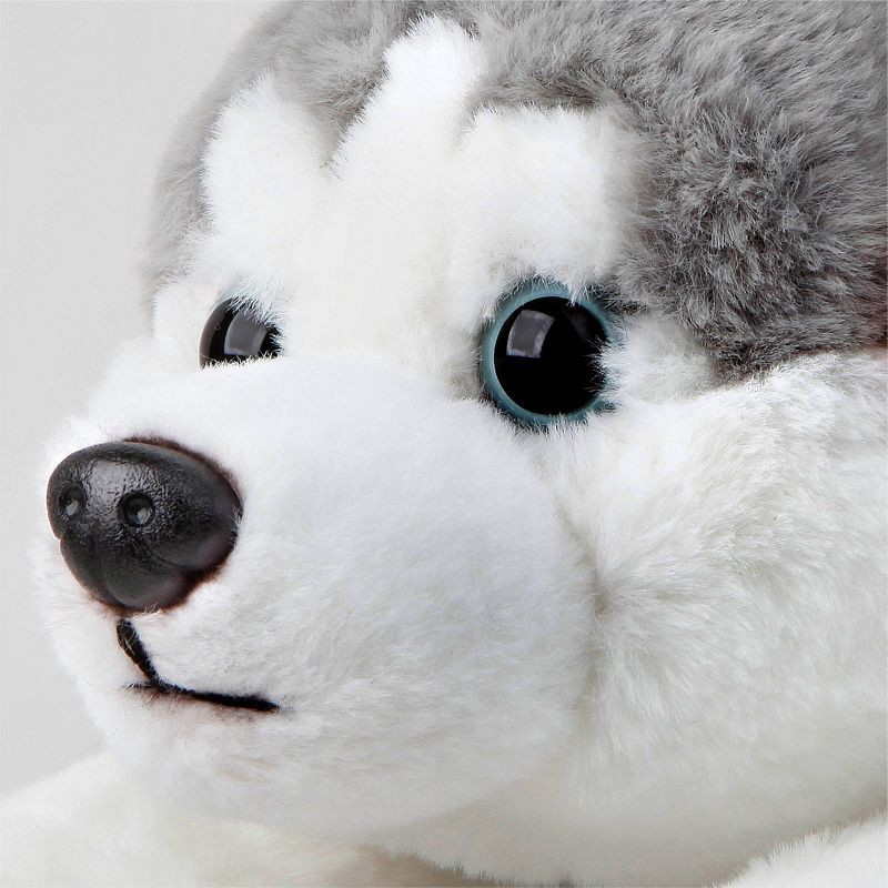 slide 5 of 5, FAO Schwarz Husky Cuddly Ultra-Soft Fur 15" Stuffed Animal, 1 ct