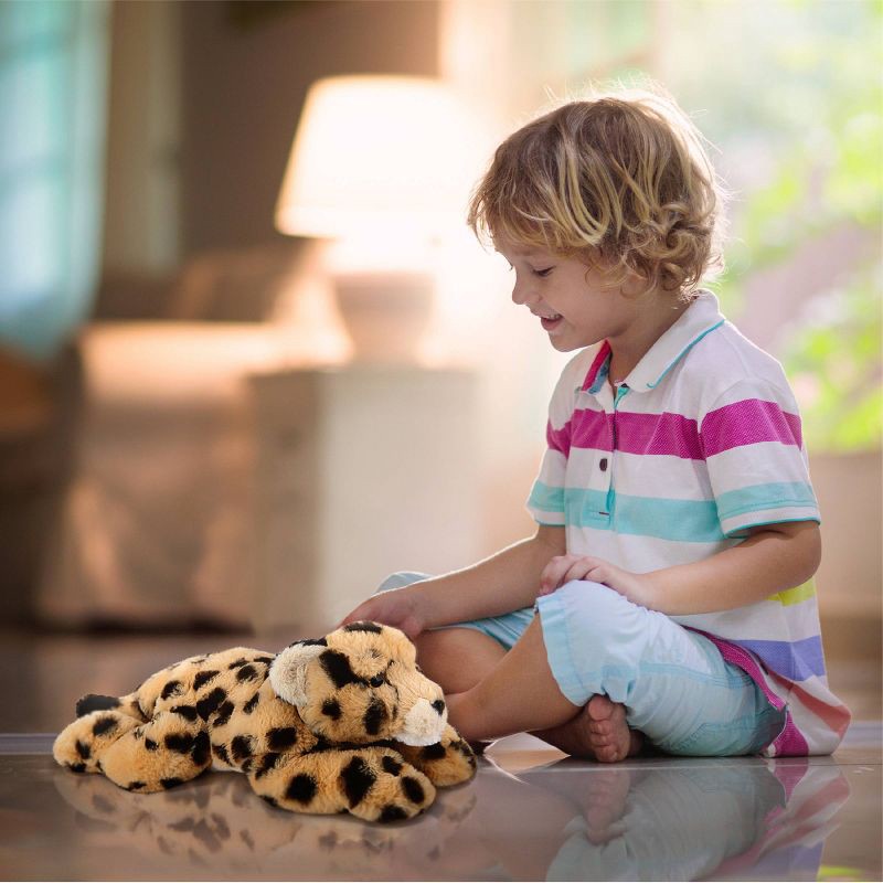 slide 2 of 8, FAO Schwarz 15" Adopt A Pets Cheetah Plush, 1 ct