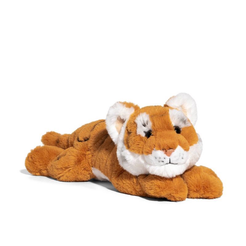 slide 1 of 1, FAO Schwarz Adopt A Wild Pal Endangered Tiger 15" Stuffed Animal, 1 ct