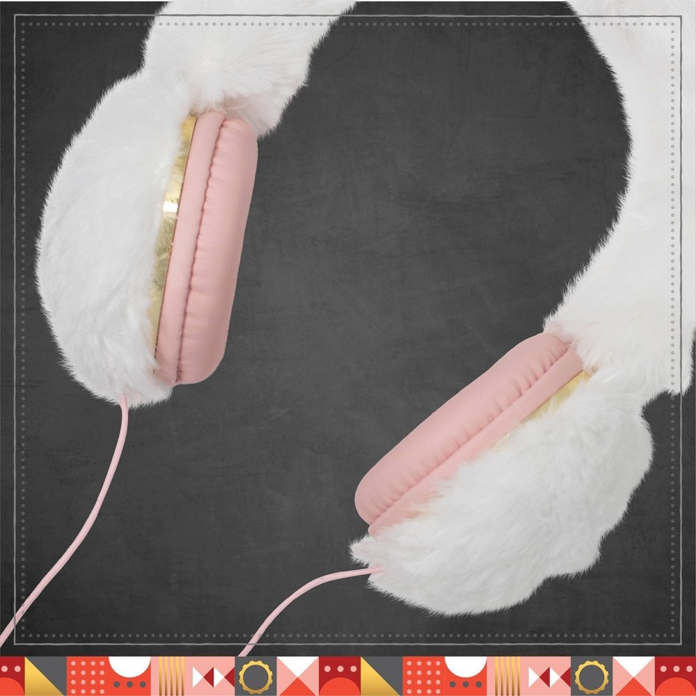 slide 5 of 7, FAO Schwarz Mythical Musical Unicorn Wired Kids' Headphones, 1 ct