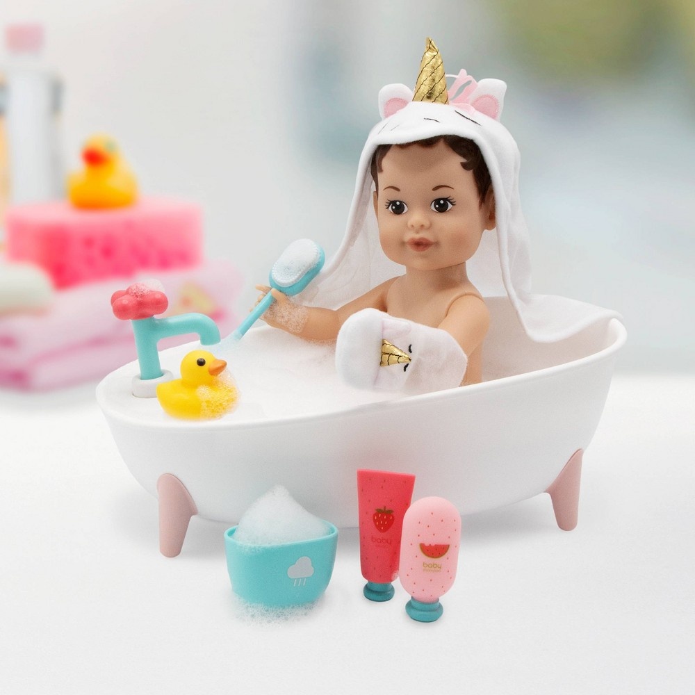 slide 2 of 6, FAO Schwarz Baby Doll Bathtime Bubble Bath Set, 1 ct