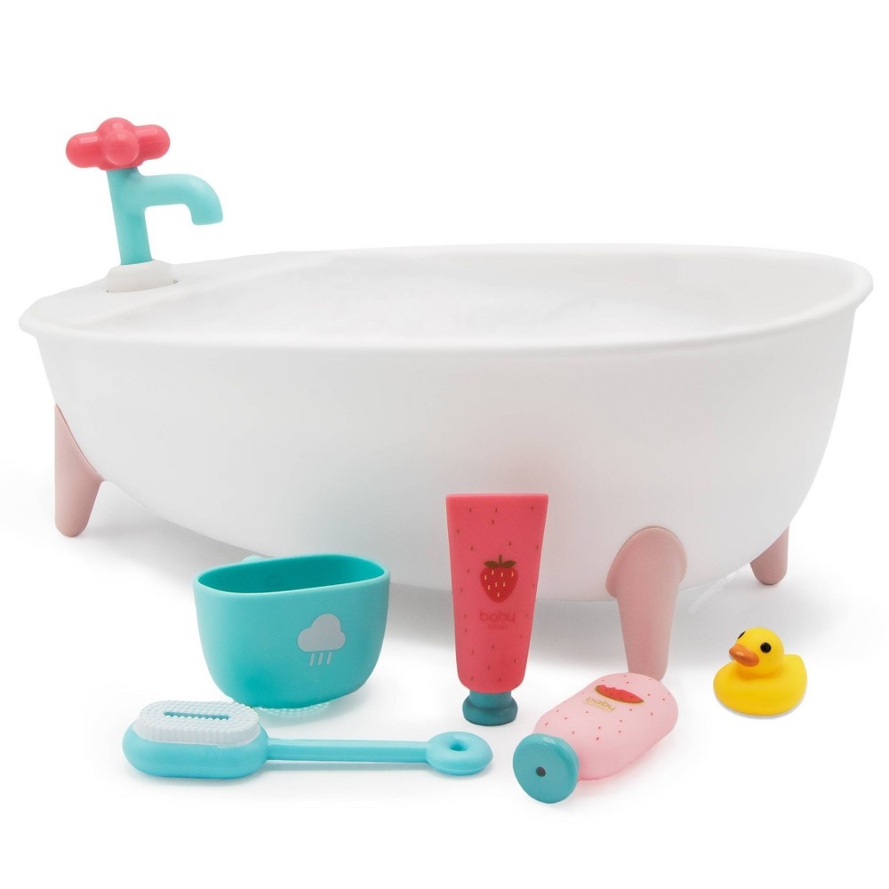 slide 4 of 6, FAO Schwarz Baby Doll Bathtime Bubble Bath Set, 1 ct