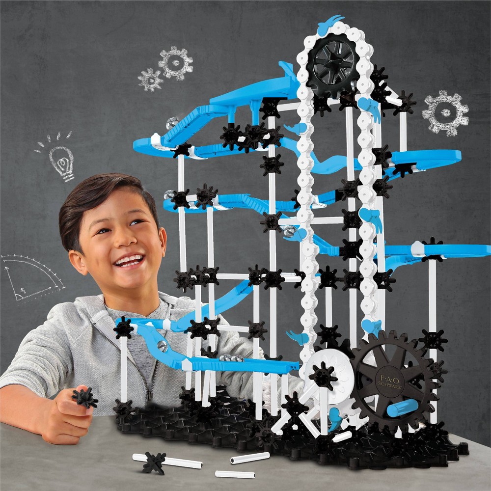 slide 2 of 8, FAO Schwarz Marble Run Construction And Building Kit - 321pc, 321 ct