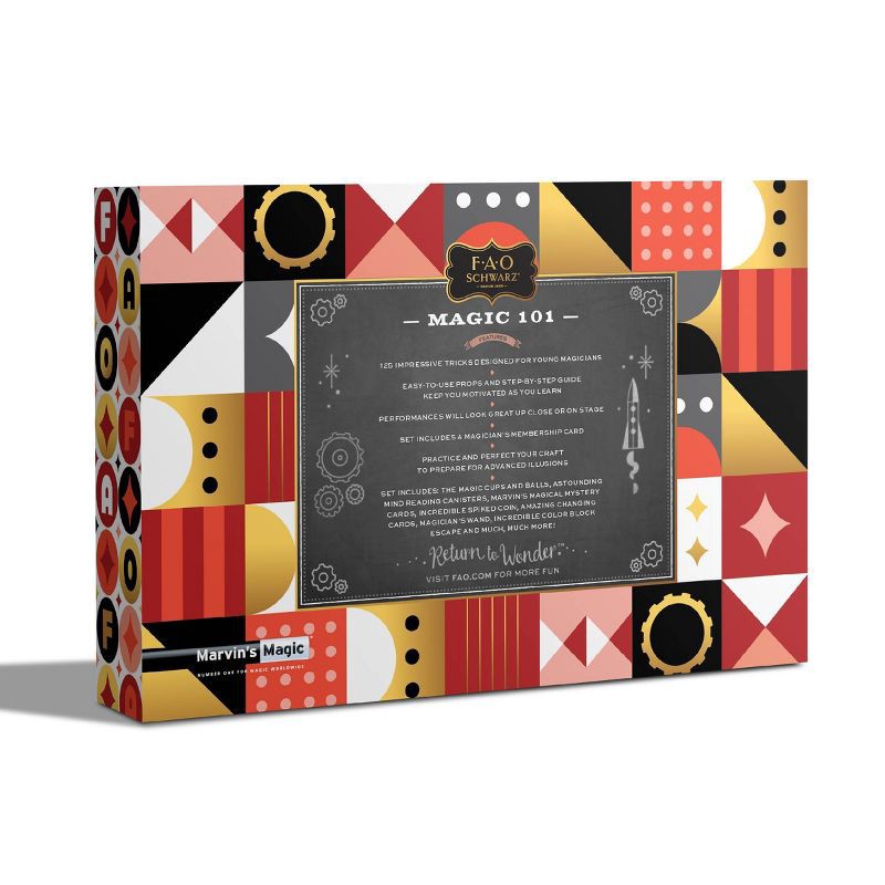 slide 5 of 7, FAO Schwarz Marvin's Magic Box Of Secrets Mainstage Kit - 125pc, 125 ct