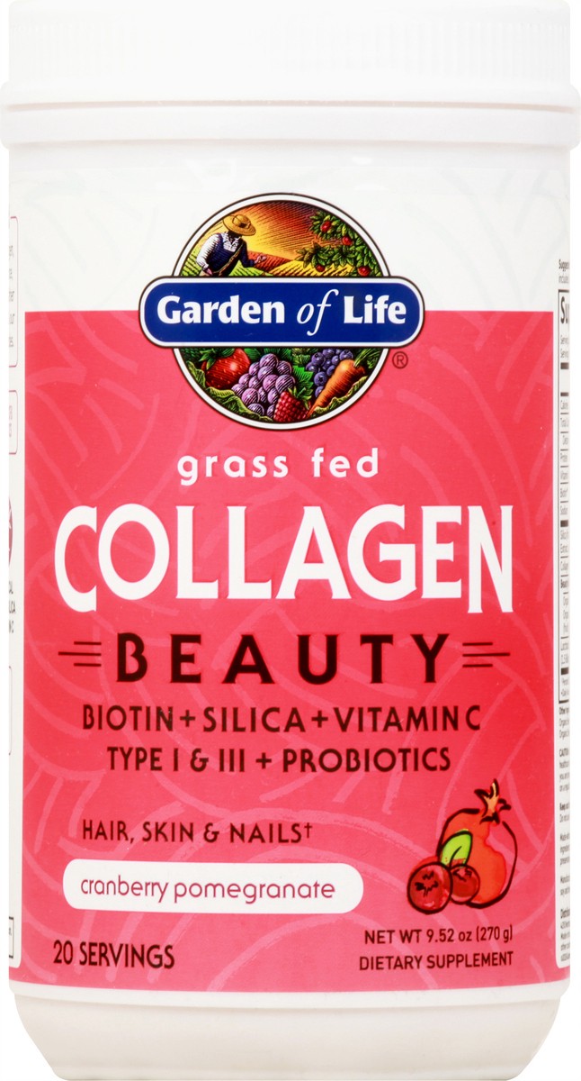 slide 6 of 9, Garden of Life Collagen Beauty Cranpom, 9.52 oz