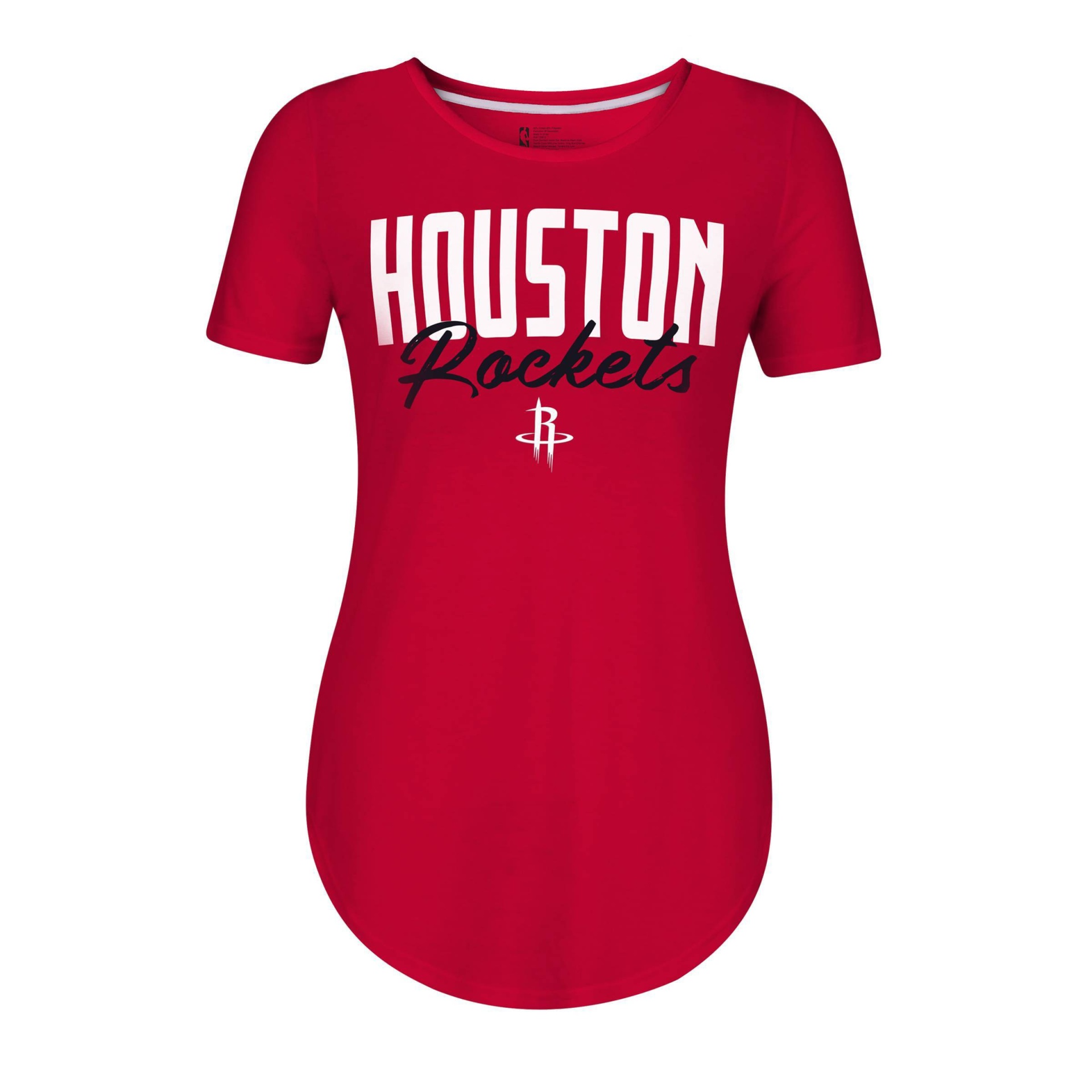 slide 1 of 2, NBA Houston Rockets Women&#39;s Bold Script T-Shirt - XL, 1 ct