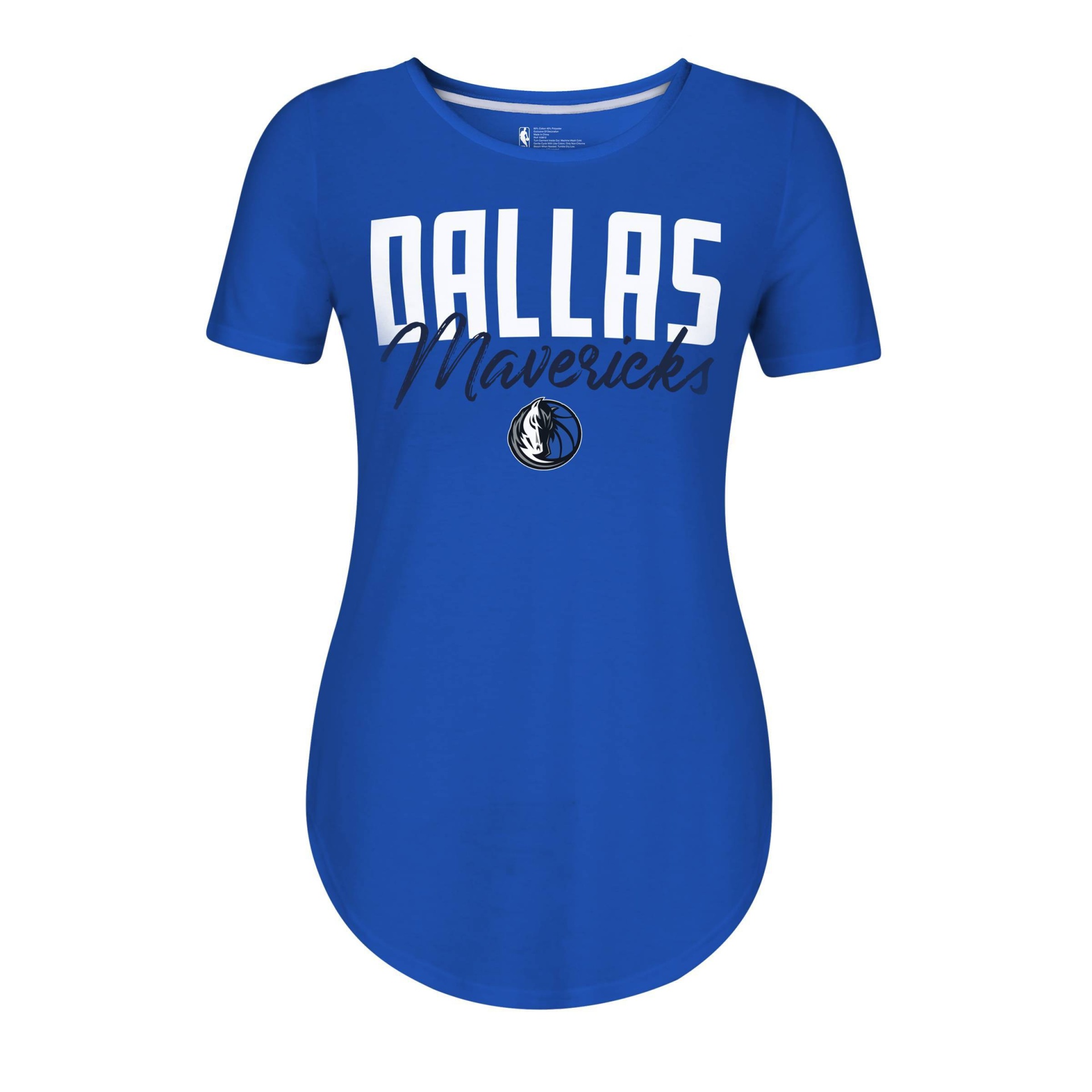 slide 1 of 2, NBA Dallas Mavericks Women's Bold Script T-Shirt - XL, 1 ct