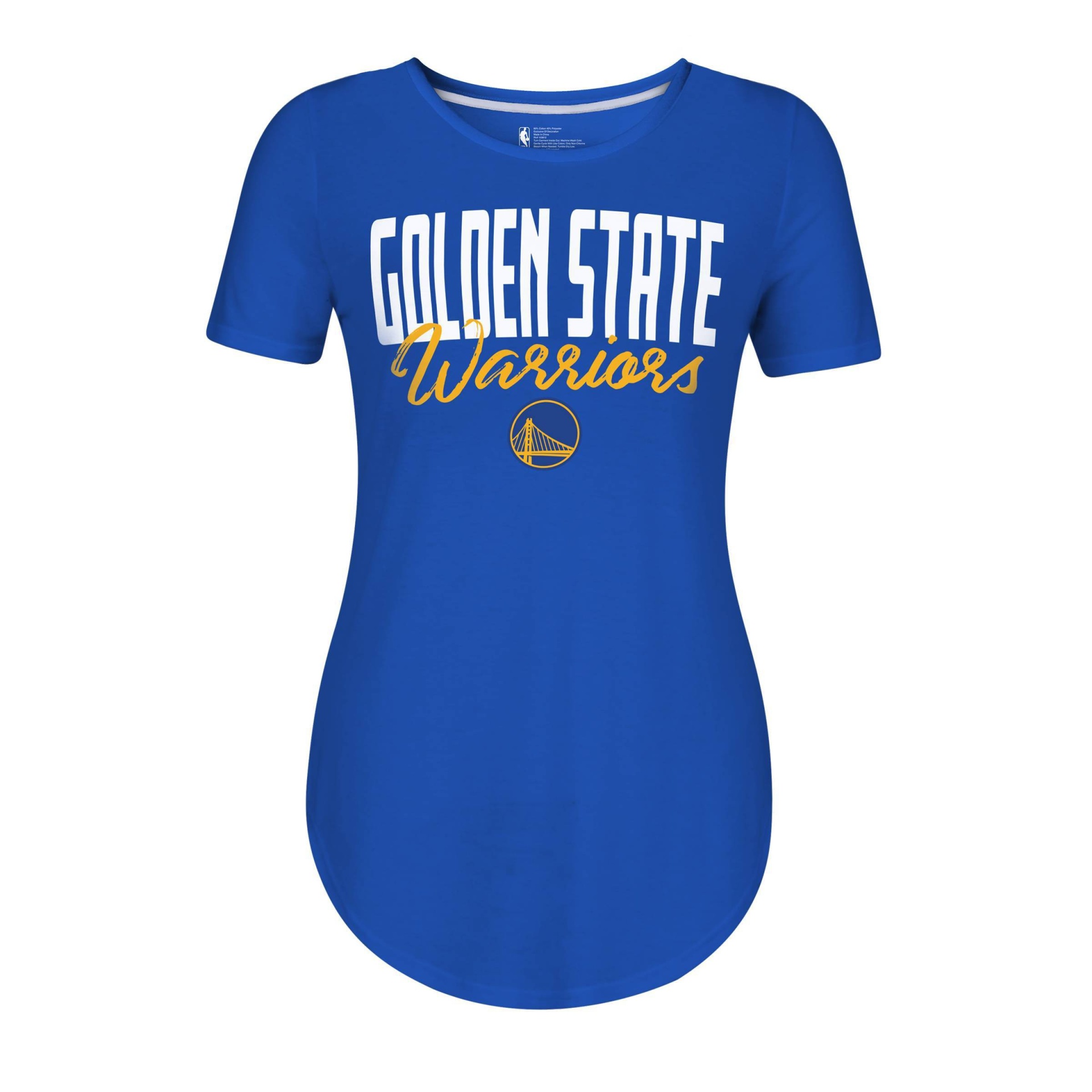 slide 1 of 2, NBA Golden State Warriors Women's Bold Script T-Shirt - XL, 1 ct