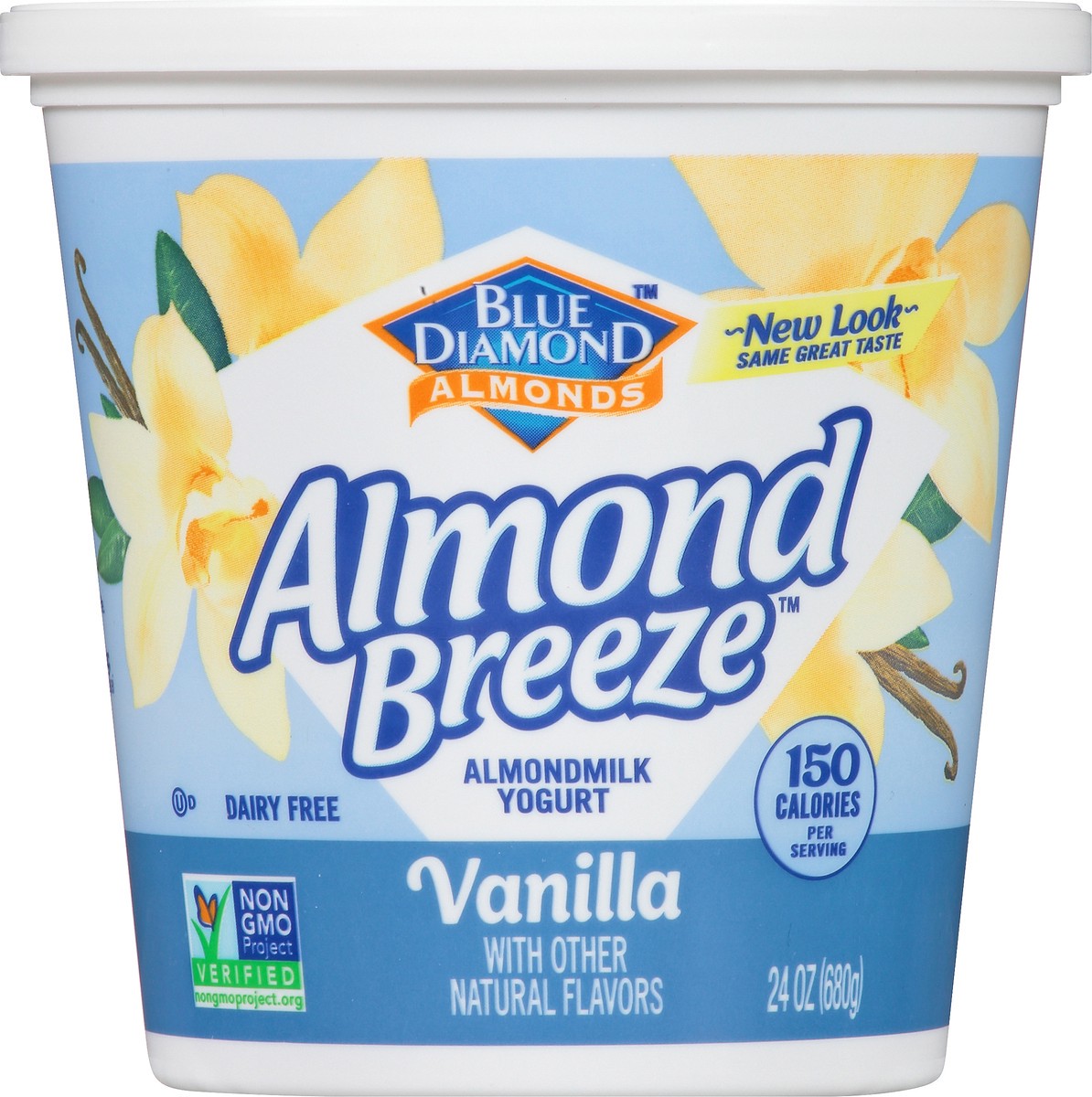 slide 9 of 10, Almond Breeze Vanilla Almondmilk Yogurt - 24oz, 24 oz