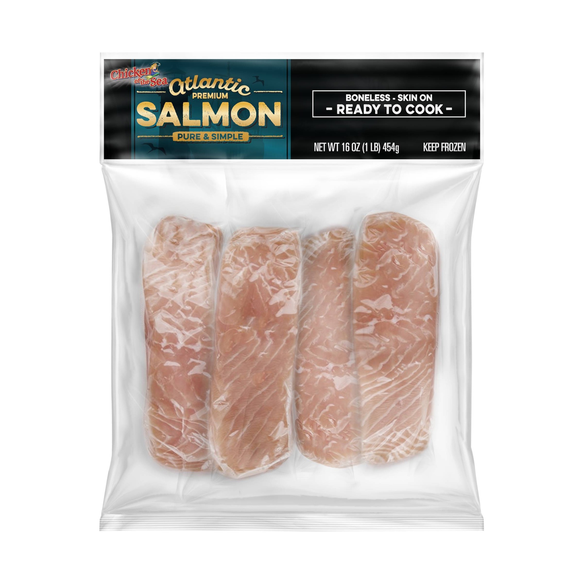 slide 1 of 1, Chicken of the Sea Atlantic Salmon, 16 oz