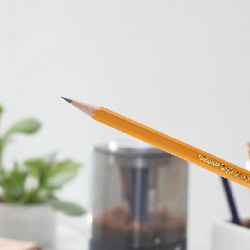 slide 3 of 10, X-ACTO Powerhouse Electric Pencil Sharpener with SafeStart Motor: Electronic Sharpener for Pencils, Black & Clear, 1 ct