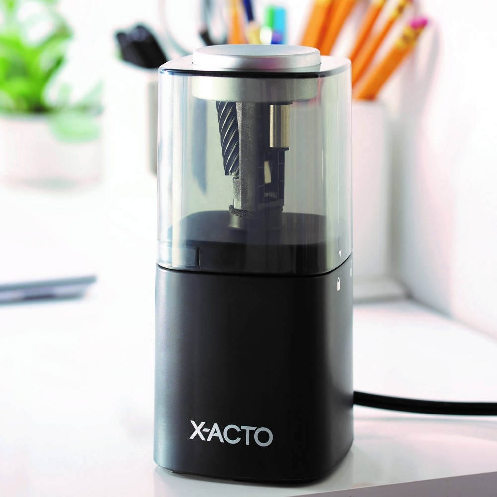 slide 5 of 10, X-ACTO Powerhouse Electric Pencil Sharpener with SafeStart Motor, 1 ct