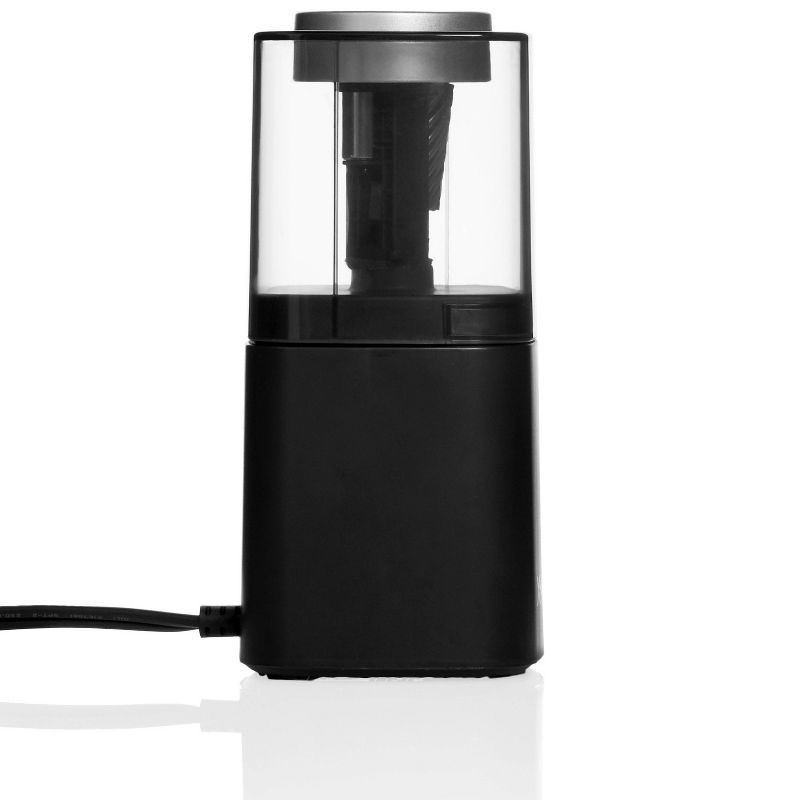 slide 8 of 10, X-ACTO Powerhouse Electric Pencil Sharpener with SafeStart Motor: Electronic Sharpener for Pencils, Black & Clear, 1 ct