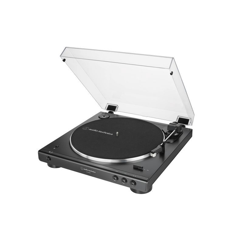 slide 2 of 3, Audio-Technica Fully Automatic Turntable-Black, 1 ct