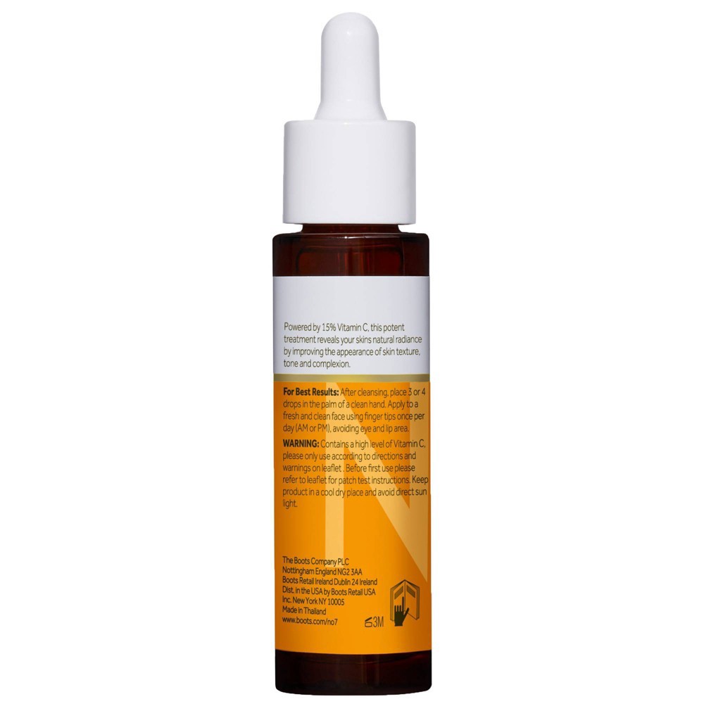 No7 Radiance+ 15% Vitamin C Serum - 1 Fl Oz 1 Fl Oz | Shipt