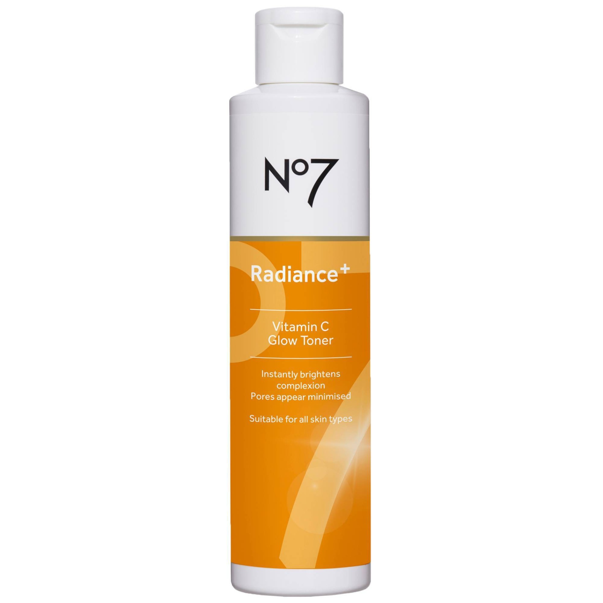 slide 1 of 6, No7 Radiance+ Vitamin C Glow Toner, 6.7 fl oz