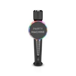 Singing Machine Party Machine Microphone - Black