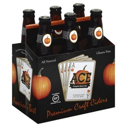 Ace California Craft Cider Pumpkin Beer 6 - 12 fl oz Bottles