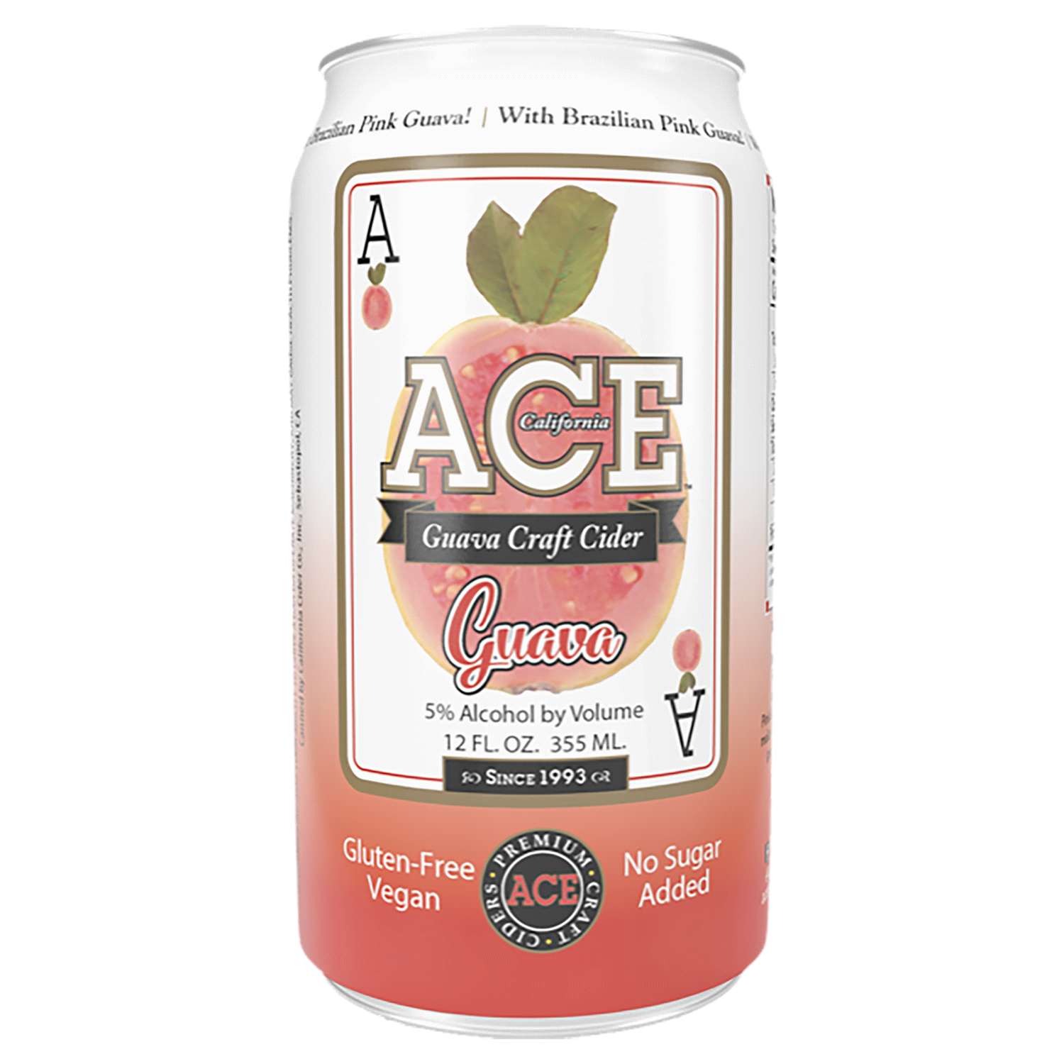 slide 1 of 1, Ace Cider Ace Guava Hard Cider -6pk/12 fl oz Cans, 6 ct; 12 oz