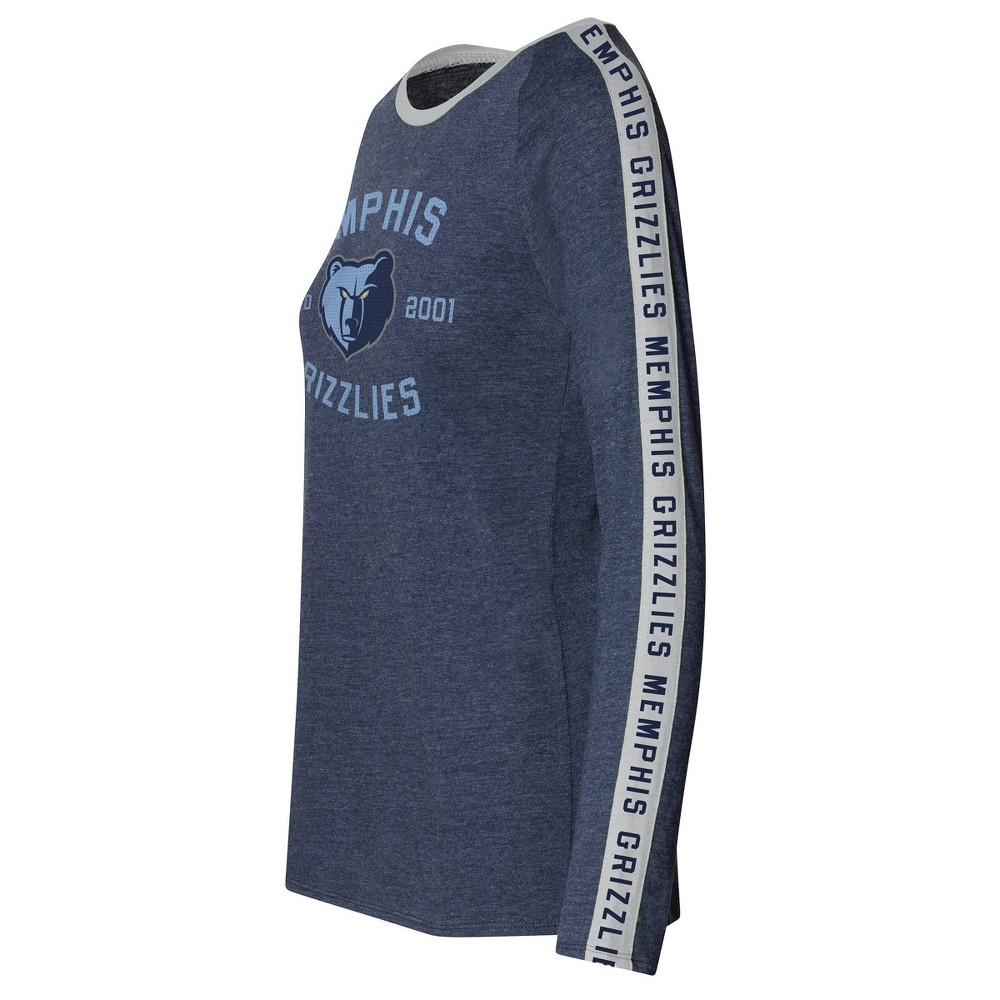 slide 2 of 3, NBA Memphis Grizzlies Women's Team Shoulder Stripe Sweatshirt - XL, 1 ct