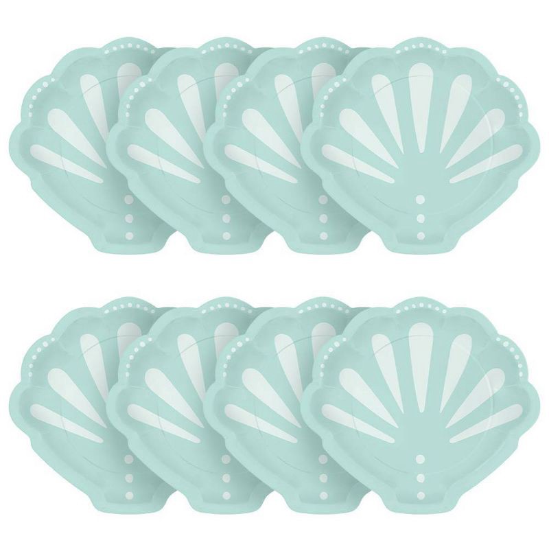 slide 2 of 2, 10ct Under The Sea Snack Paper Plates - Spritz™, 10 ct