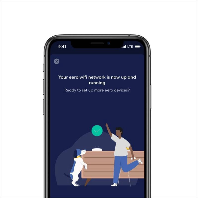 slide 4 of 6, eero 6 Dual-Band Mesh Wi-Fi 6 System (3-pack), 1 ct
