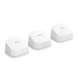 eero 6 Dual-Band Mesh Wi-Fi 6 System (3-pack)