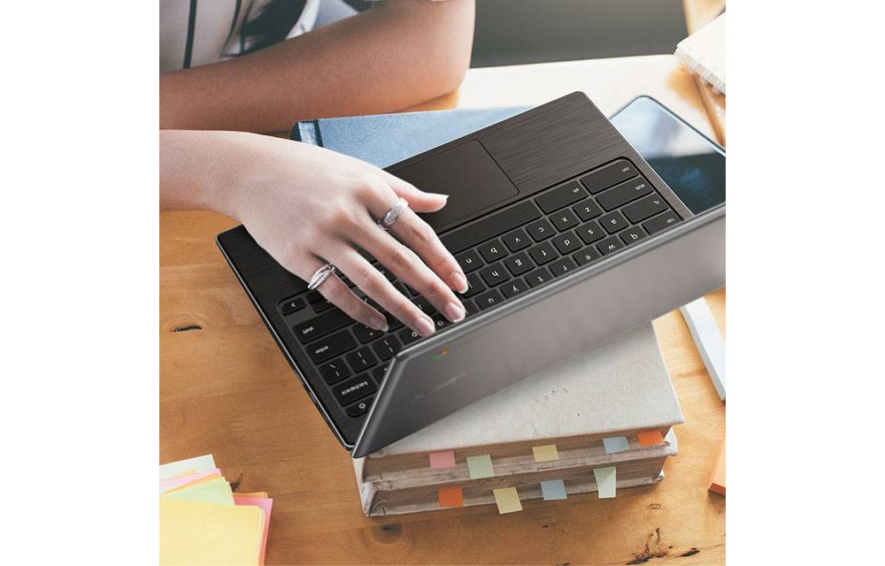 slide 7 of 11, Acer 11.6" Chromebook Laptop, 32GB Storage, Intel Processor, Silver (CB311-9H-C1JW), 1 ct