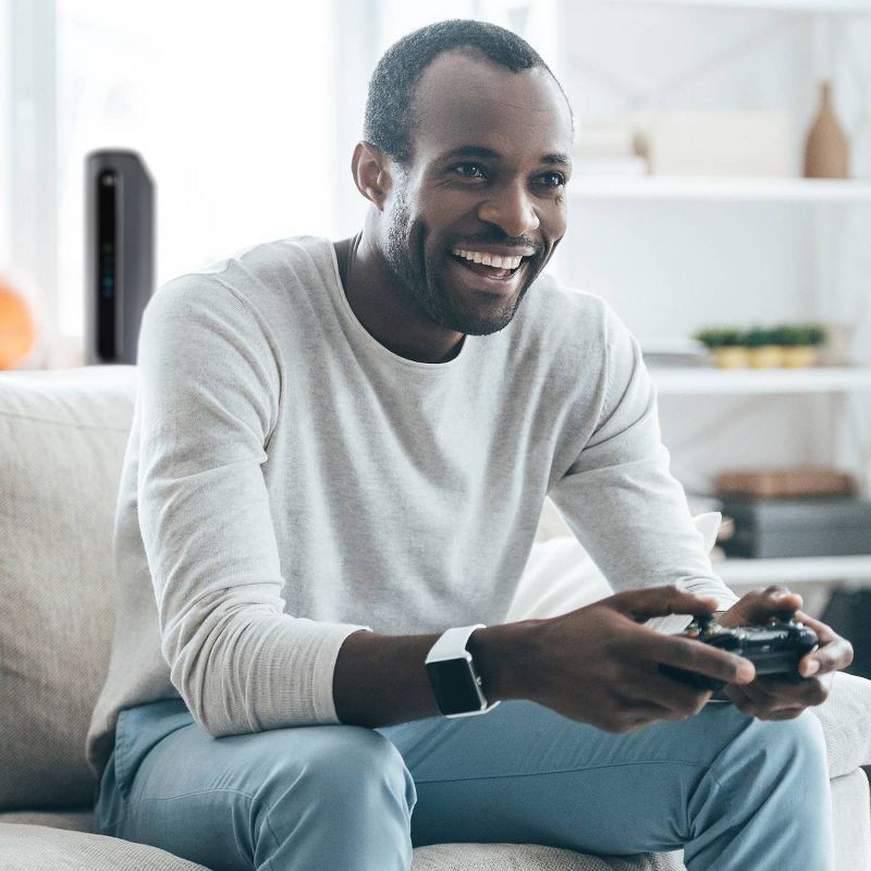 slide 4 of 4, Motorola Ultra-Fast DOCSIS 3.1 Cable Modem with AC3200 Dual Band Router - (MG8702), 1 ct