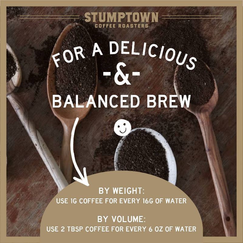 slide 8 of 8, Stumptown Hair Bender Ground Medium Roast Coffee - 12oz, 12 oz
