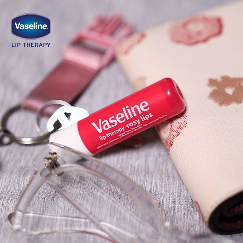 slide 3 of 6, Vaseline Rosy Lip Therapy Stick - 2pk/0.16oz each, 2 ct; 0.16 oz